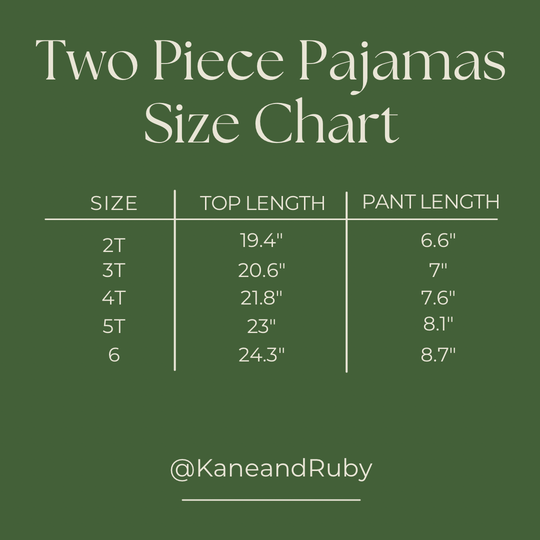 Seafoam Checkers Pajamas