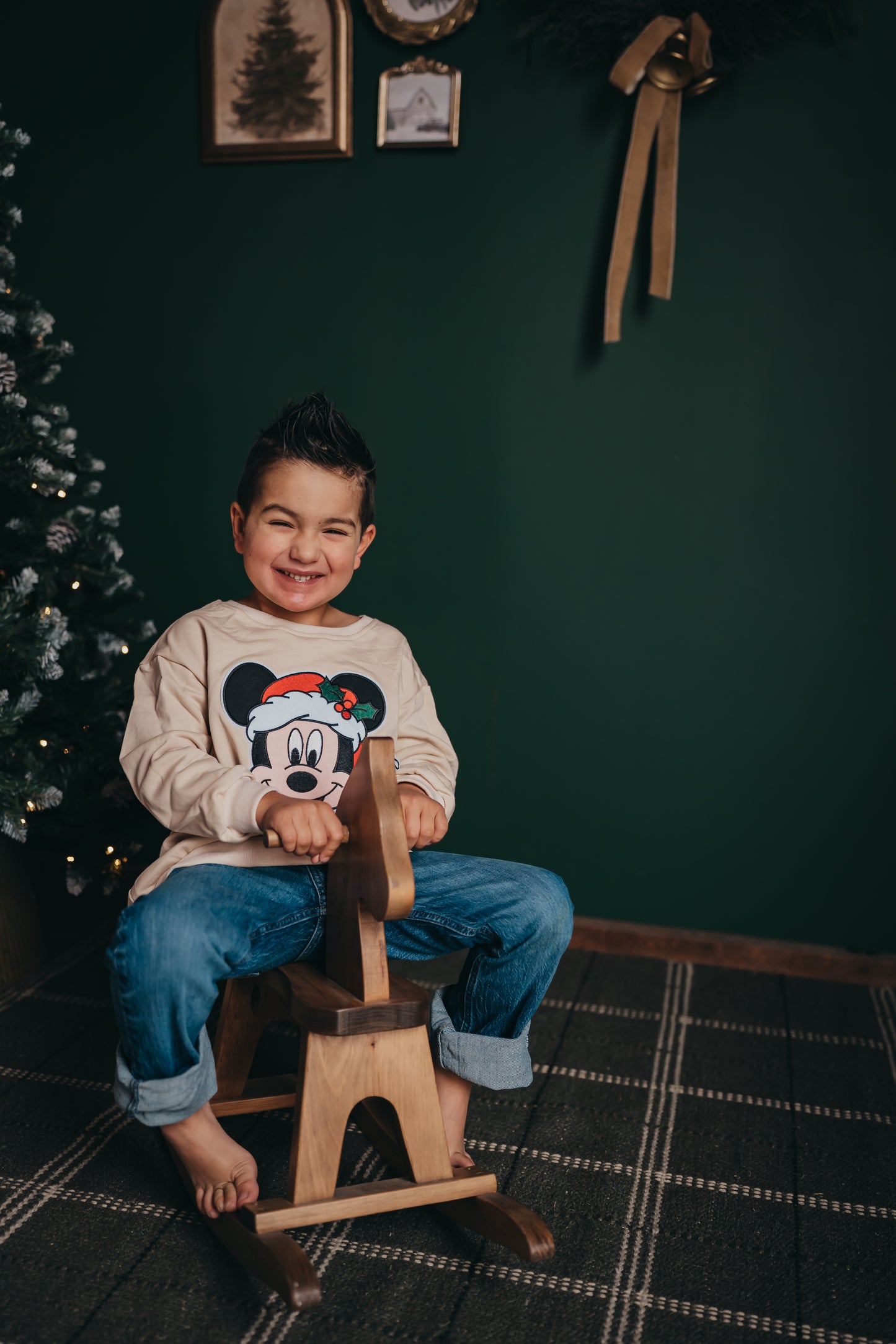 Santa Mouse Crewneck