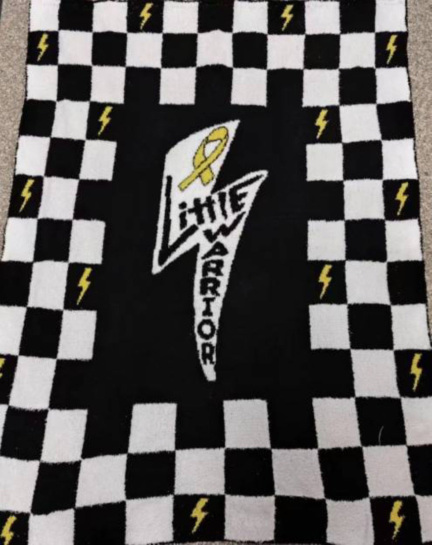Little Warrior Minky Blanket
