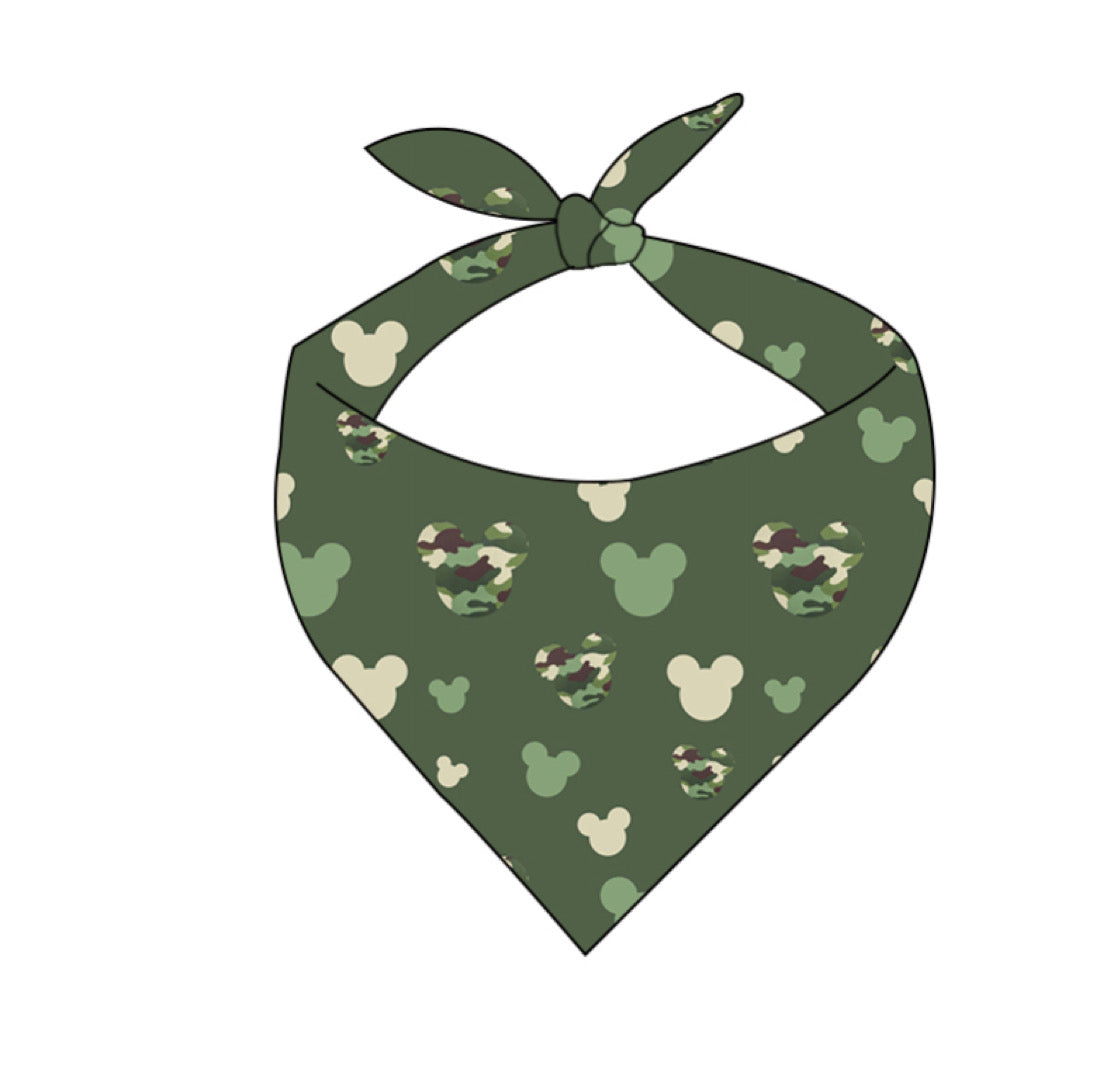 Green Dog Bandana