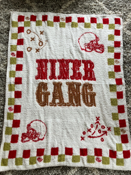 Niner Gang Minky Blanket