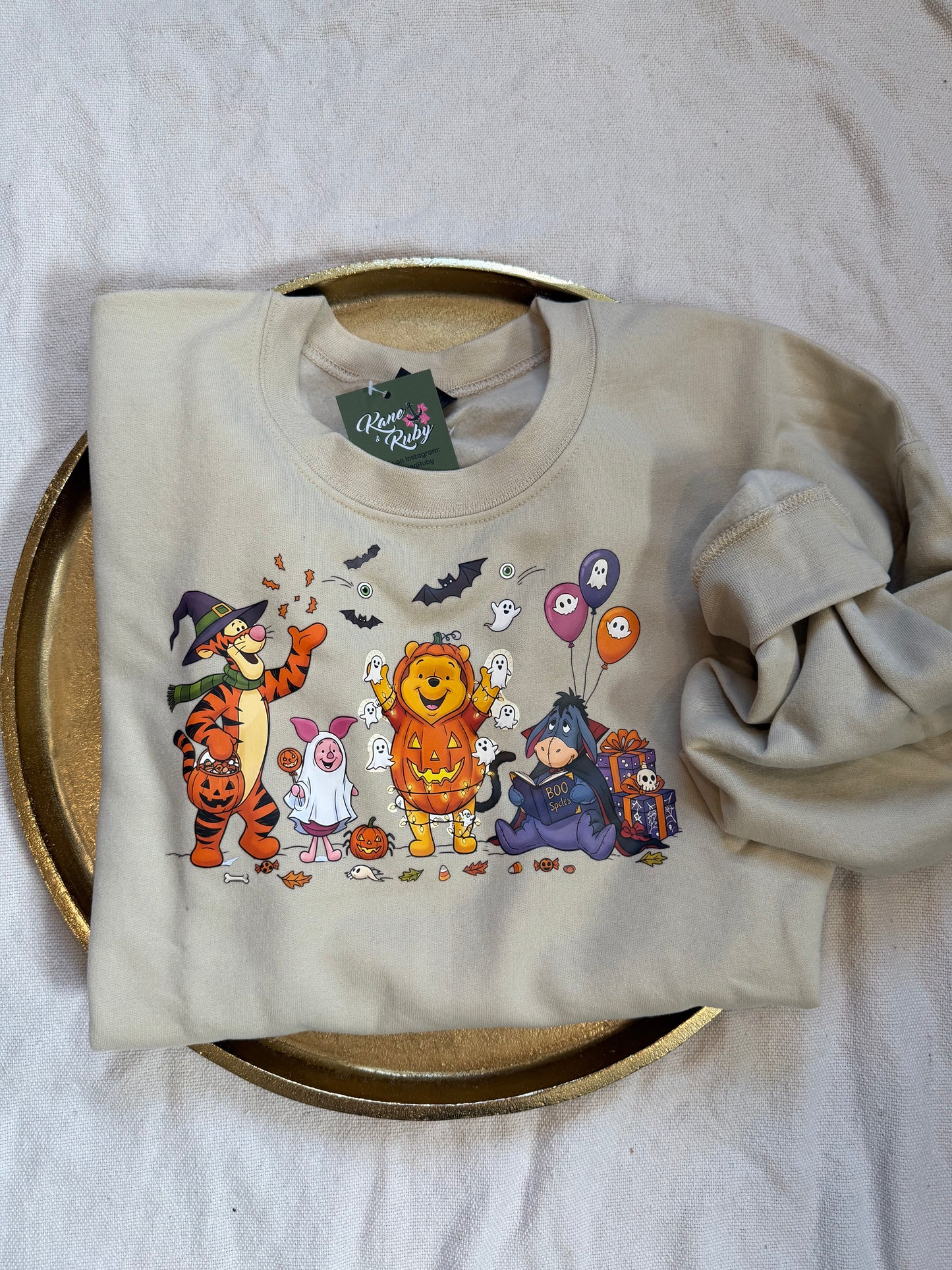 Spooky Pooh & Friends Crewneck