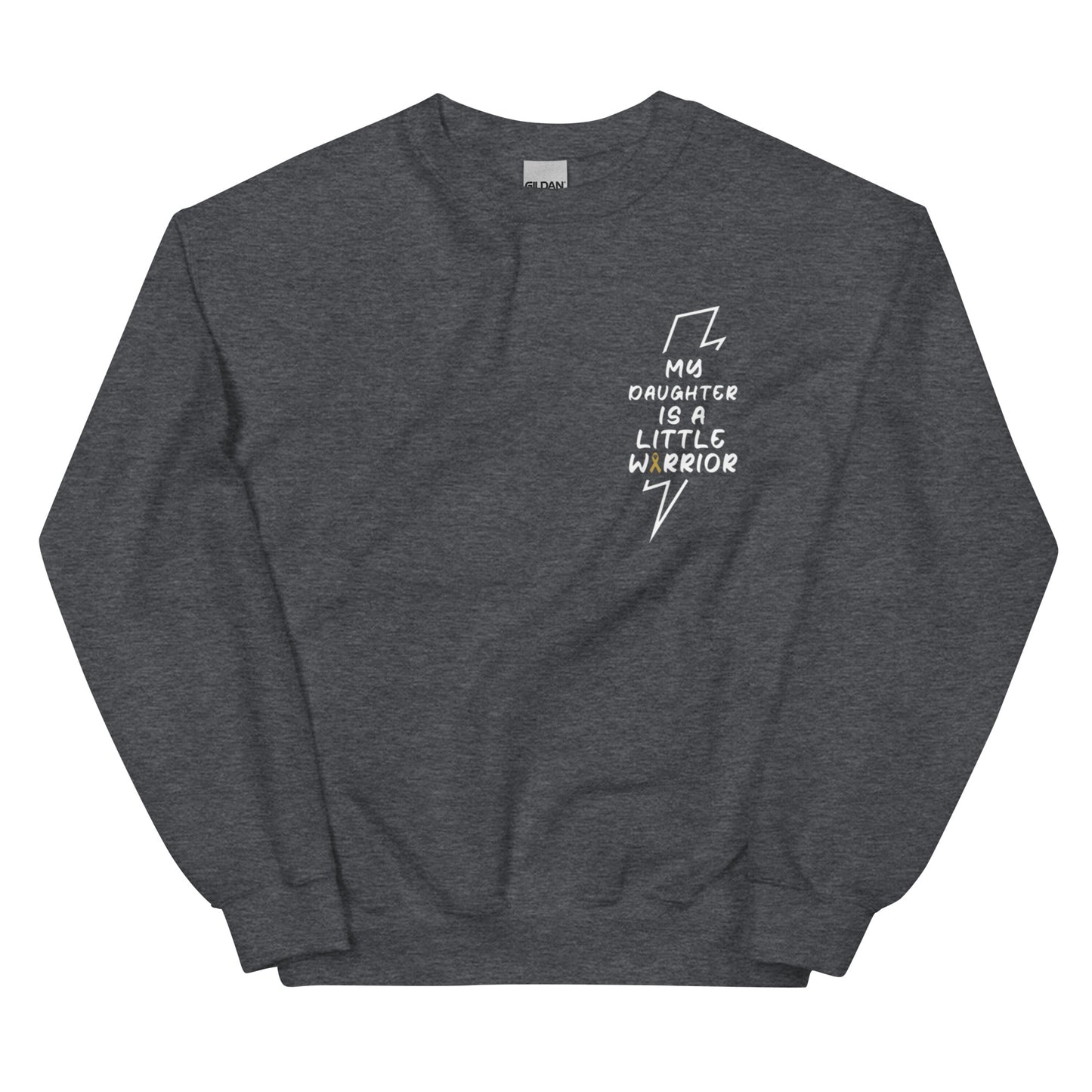 My Daughter is a Little Warrior Crewneck