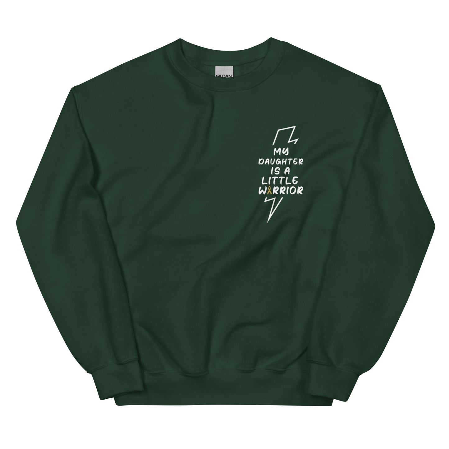 My Daughter is a Little Warrior Crewneck
