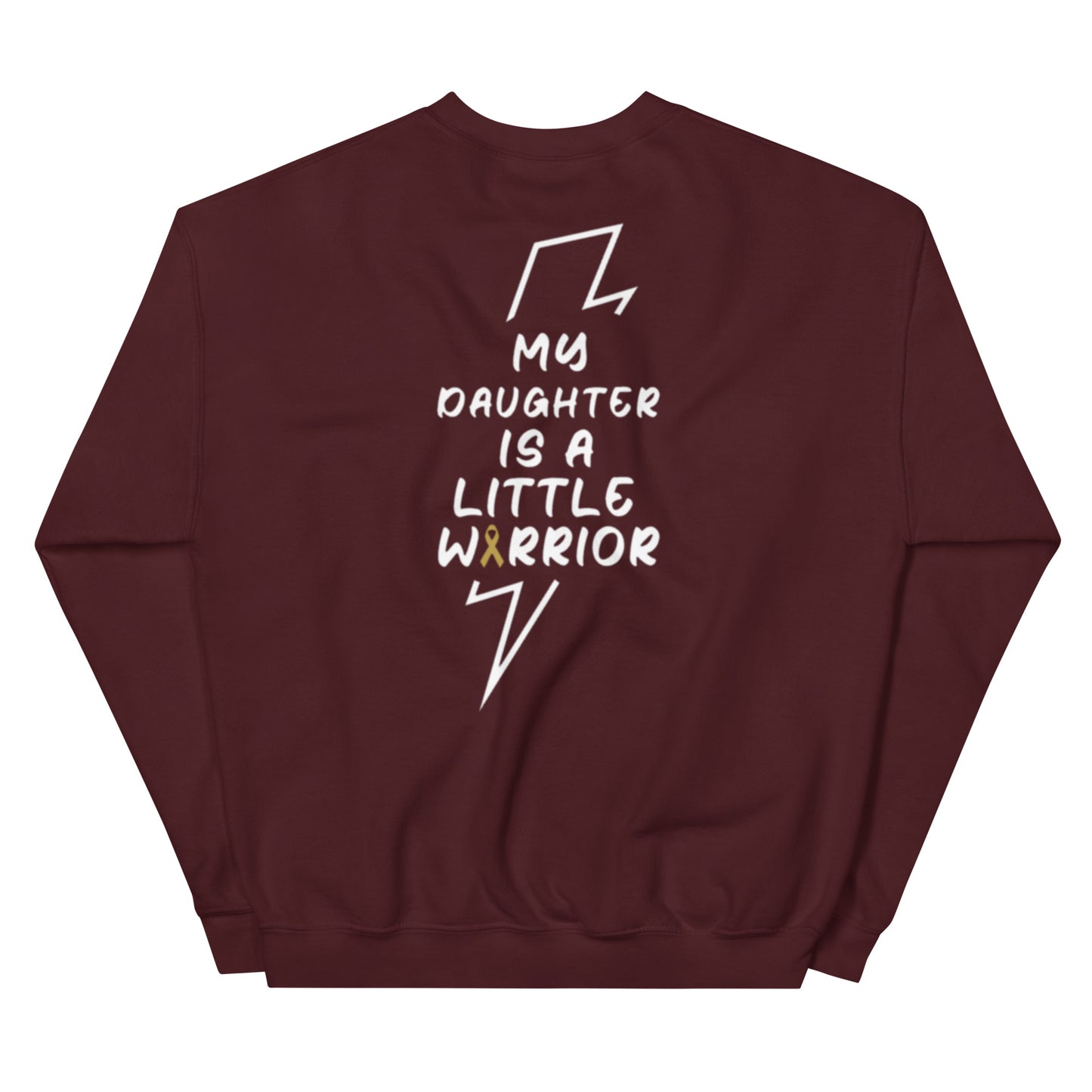 My Daughter is a Little Warrior Crewneck