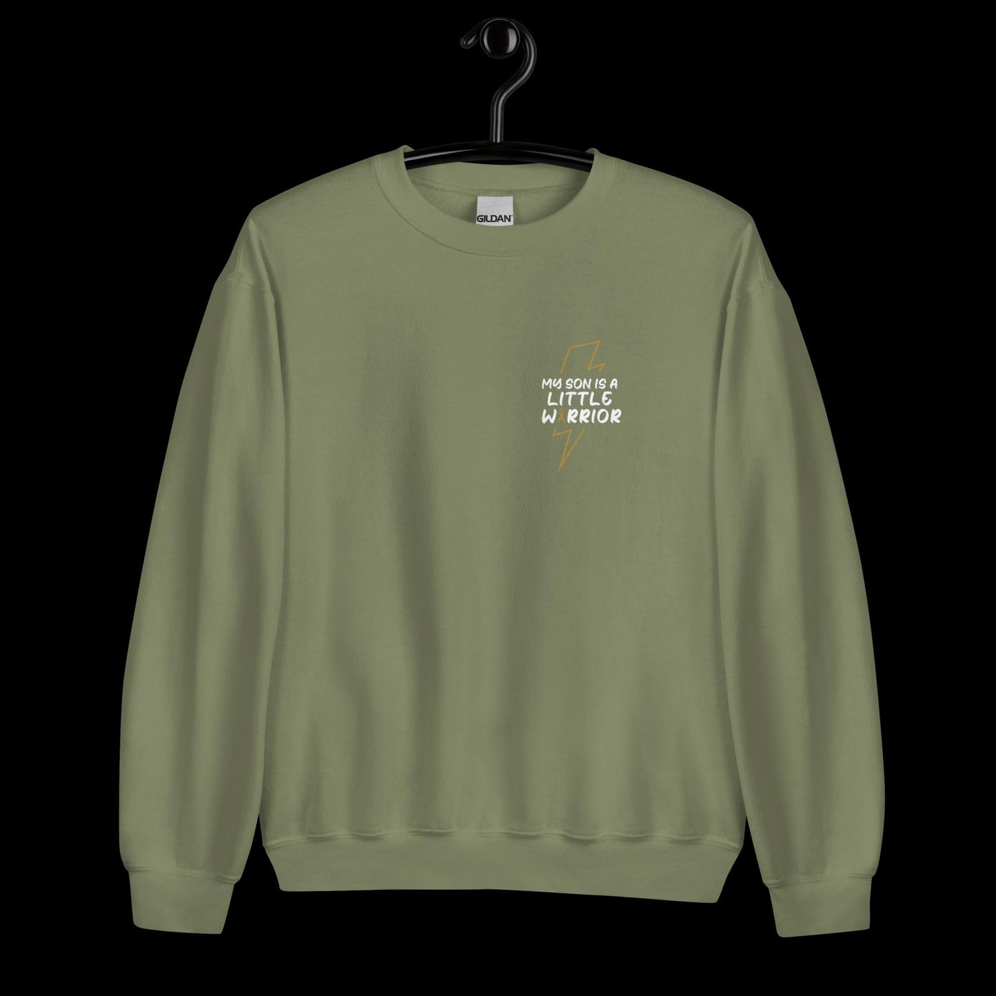 My Son is a Little Warrior Crewneck
