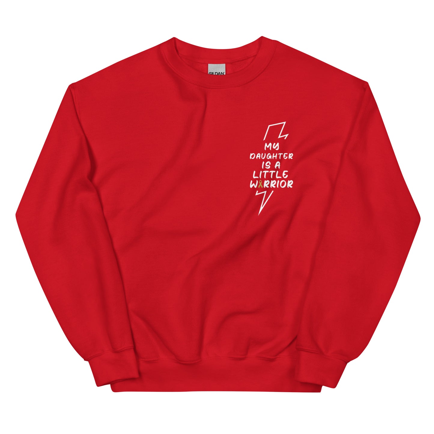 My Daughter is a Little Warrior Crewneck