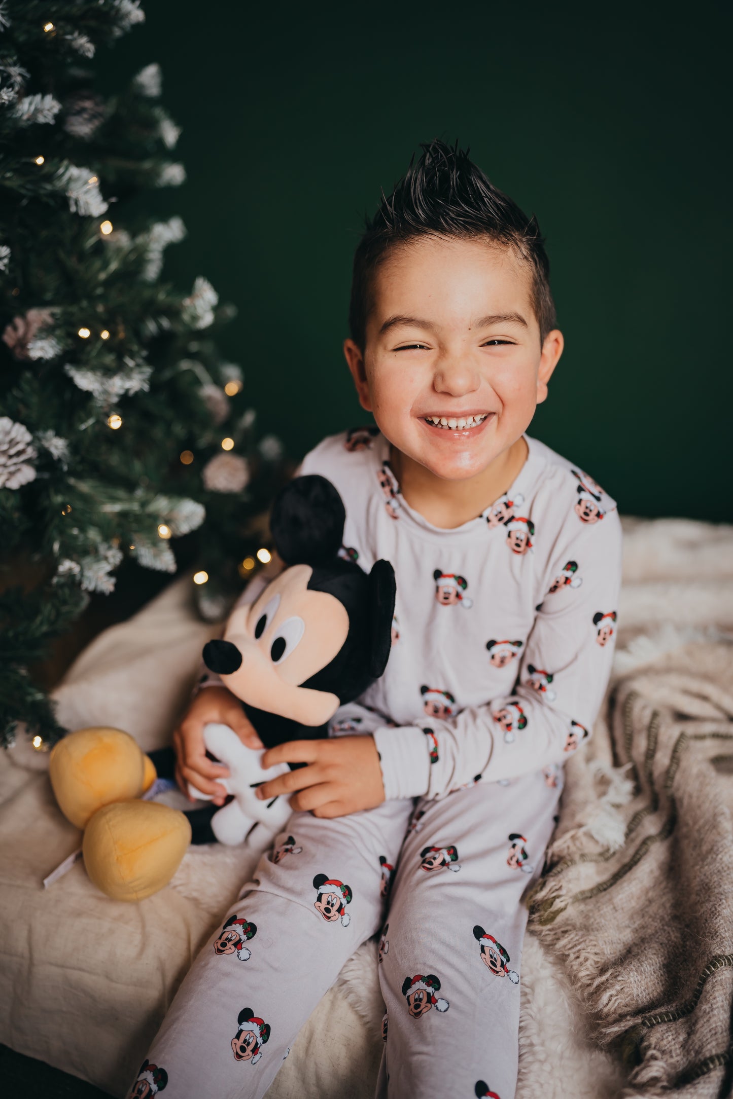 Santa Mouse Bamboo Pajamas