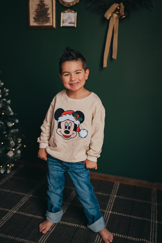 Santa Mouse Crewneck