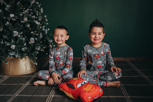 Cars Christmas Bamboo Pajamas