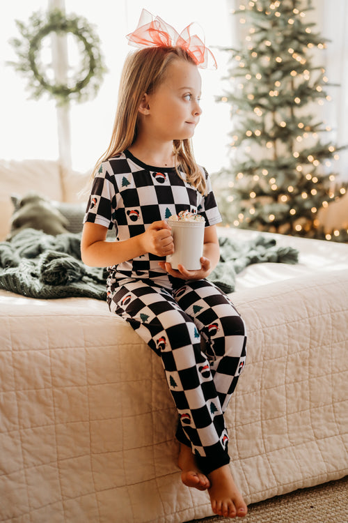 Checkered Mickey Pajamas