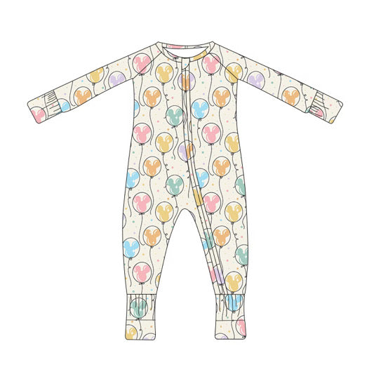Mouse Balloons Bamboo Pajamas
