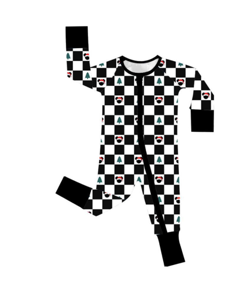Checkered Mickey Pajamas