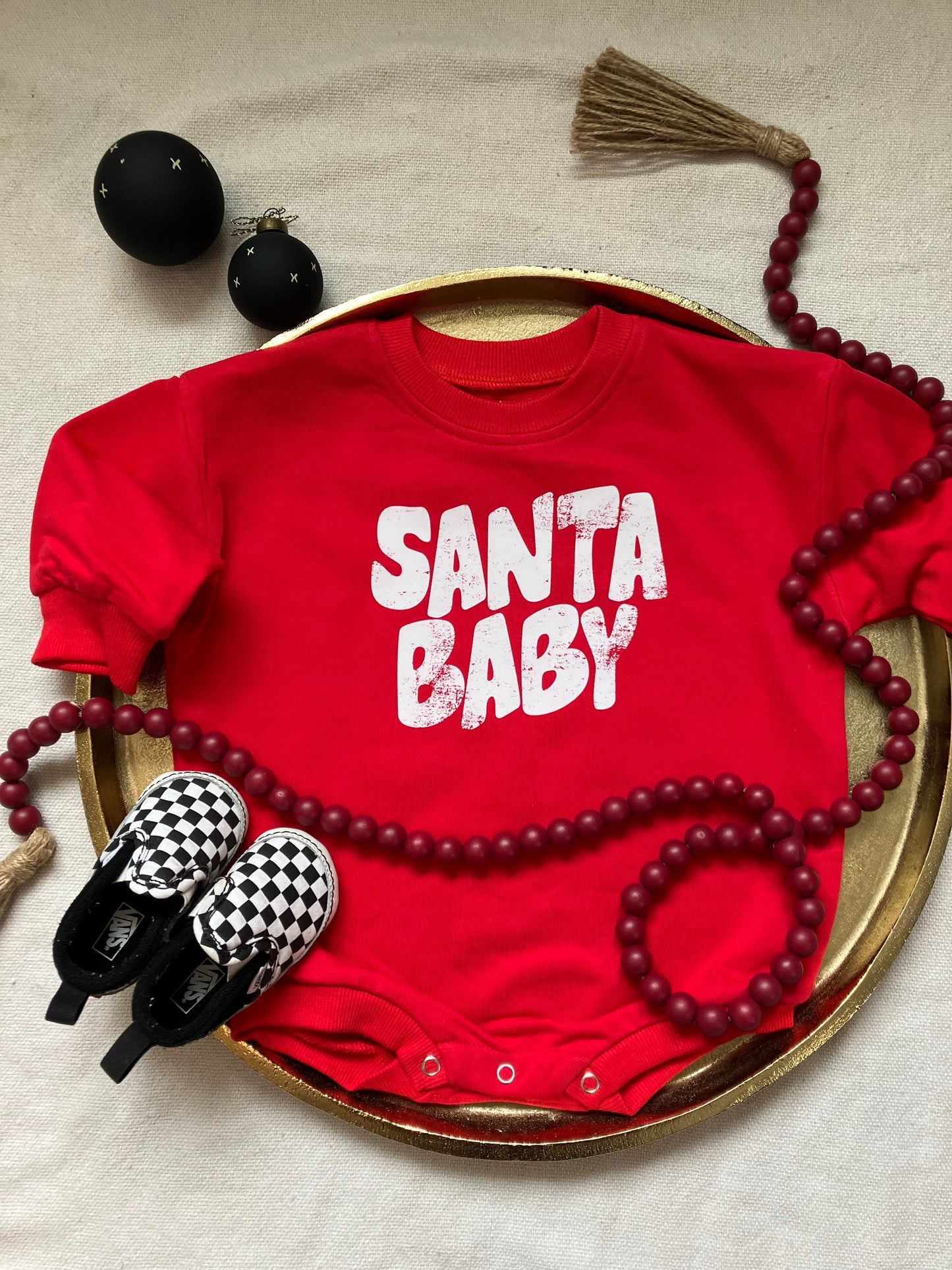 Santa Baby Romper