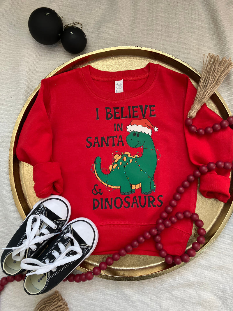 I believe in Santa and Dinosaurs