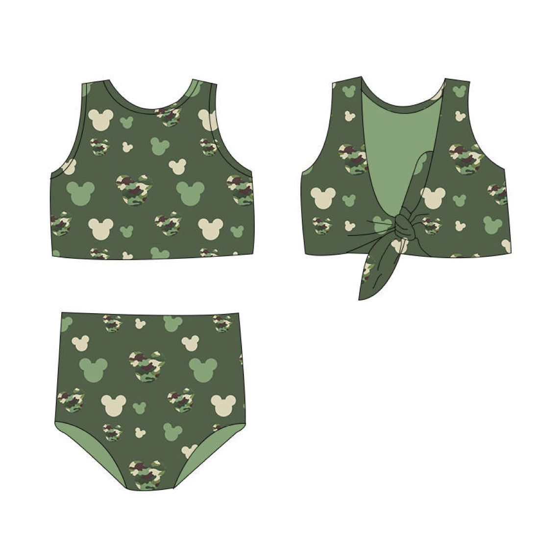 Reversible Two Piece Swim