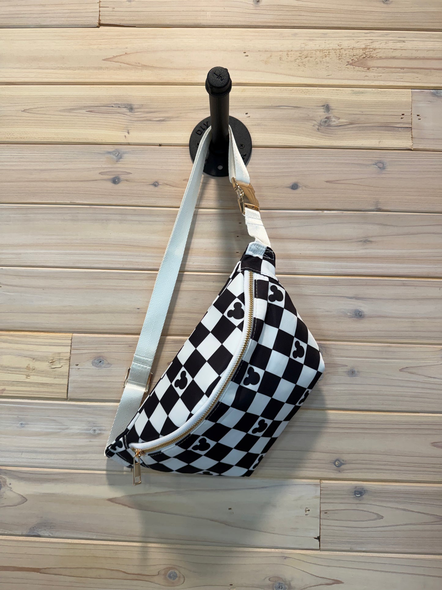 XL Checker Belt Bag