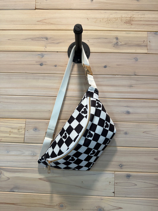XL Checker Belt Bag