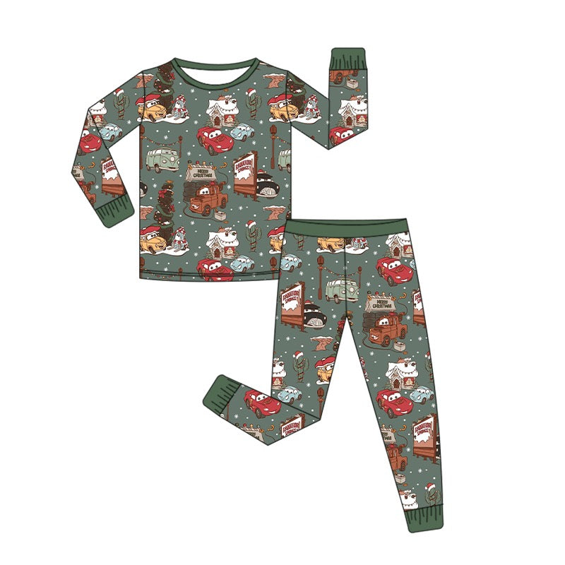 Cars Christmas Bamboo Pajamas