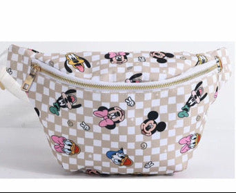 XL Checkered Magic Belt Bag