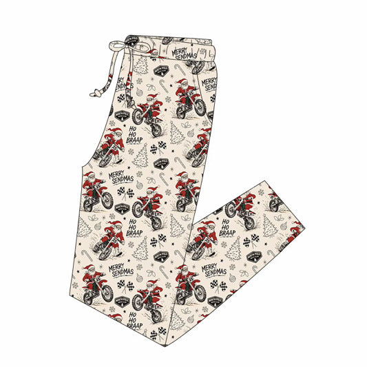 PRE-ORDER Santa Moto Adult Bamboo Pajamas Pants