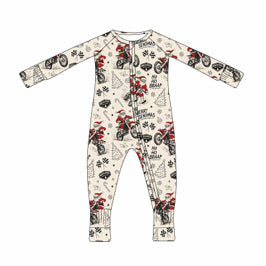 Moto Santa Bamboo Pajamas