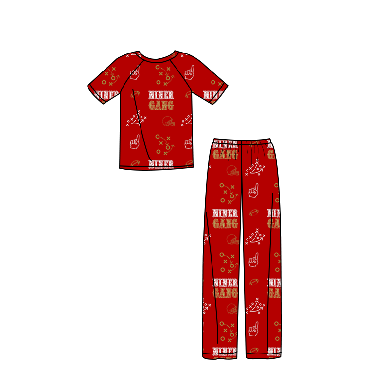 **NEW** Red Niner Gang Pajamas