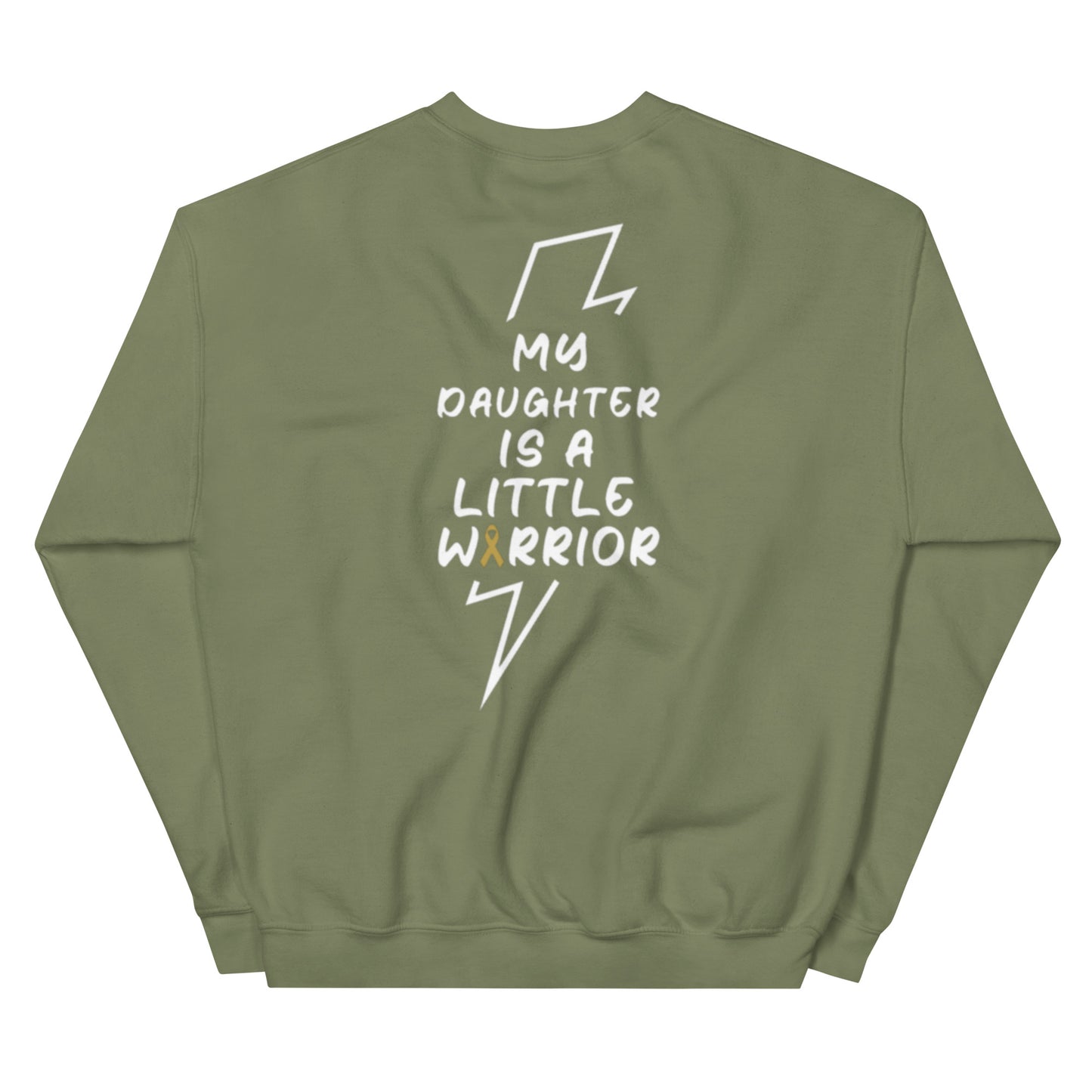 My Daughter is a Little Warrior Crewneck