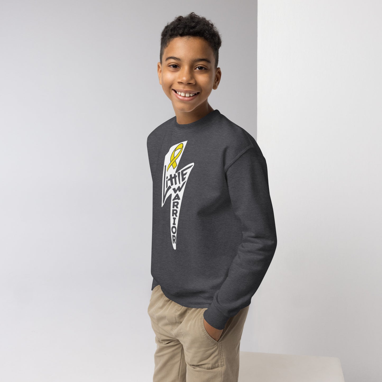 Little Warrior Youth Crewneck